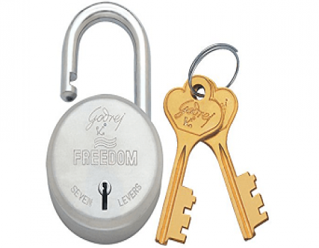 Buy Godrej Locks Freedom 7 Levers - 3 Keys at Rs 275 from Amazon