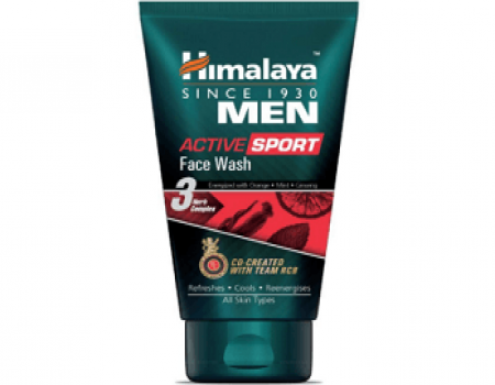 Buy Himalaya Men Active Sport Face wash, 100ml at Rs 120 from Amazon