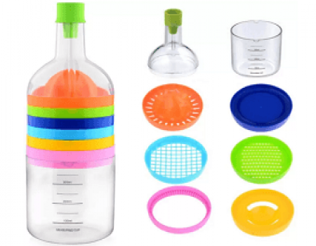 Buy Ideale Multi Tool Bottle 8 in 1 Plastic Grater at Rs 199 from Flipkart