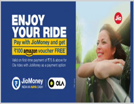Jio Money Offers: Pay with Jio Money & Get Rs 100 Amazon Voucher FREE