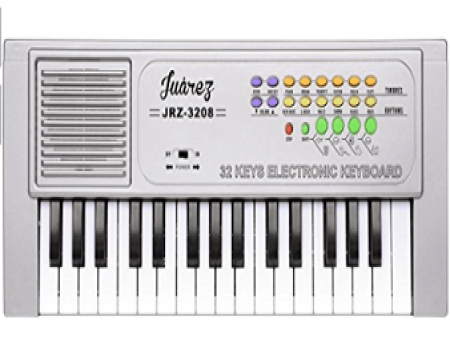 Buy Juarez JRZ3208 Electronic Musical Keyboard Piano 32 Keys, Silver at Rs 399 from Amazon