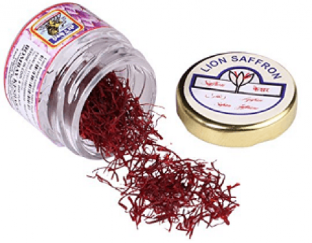 Buy Lion Brand 100% Pure Organic Kashmir Saffron 1 gm at Rs 324 from Amazon