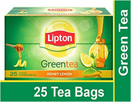 Buy Lipton Honey Lemon Green Tea Bags 25 Pieces Rs 105 @ Amazon