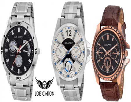 Buy Lois Caron Watch from Flipkart Starting at Rs 199 Only