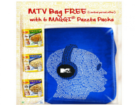Buy MAGGI Pazzta Special 6-Pack with MTV Bag Free 398g at Rs 120 from Snapdeal