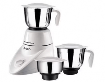 Buy Morphy Richards 640016 Icon Essential 600 W Mixer Grinder (3 Jars, White) at Rs 1,999 from Flipkart