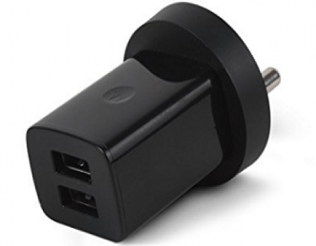 Buy MOTOROLA Wall Charger 1150 Mah with dual USB Port at Rs 299 from Amazon