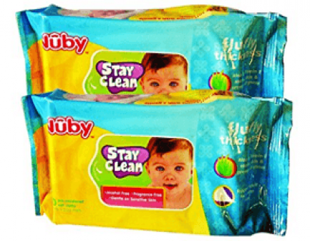Buy Nuby Comfort Baby Wipes (80 Sheets) - Pack of 2 at Rs 138 from Amazon