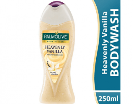 Palmolive Body Butter Body Wash, Heavenly Vanilla, 250ml at Rs 150 on Amazon
