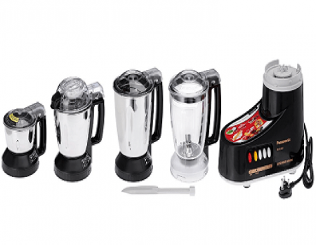 Buy Panasonic MX-AC400 550-Watt 4-Jar Super Mixer Grinder at Rs 4,006 from Amazon