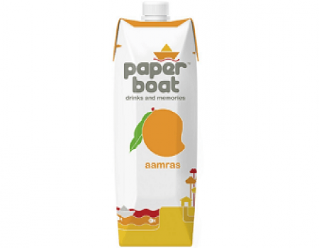 Buy Paper Boat Juice, Aamras, 1L at Rs 74 from Amazon