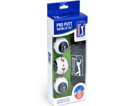 Buy PGA Tour (T150) Men's Pro Putt Training Golf Balls, Pack of 3 at Rs 339 from Amazon