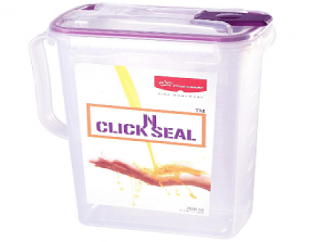 Buy Princeware Click N Seal Water Jug, 2 Litres, Violet at Rs 166 from Amazon