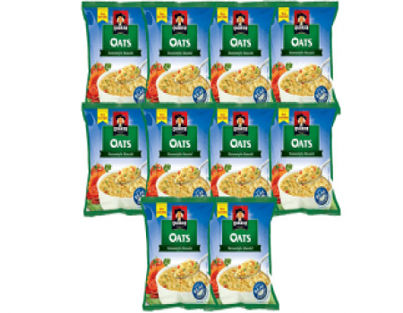 Buy Quaker Homestyle Masala Oats, 40g at Rs 120 from Amazon