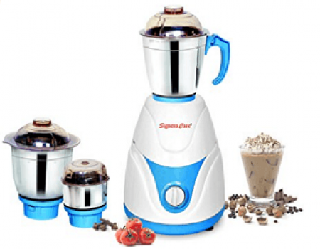 Buy Signora Care Eco Plus 500-Watt Mixer Grinder with 3 Jars at Rs 999 from Amazon