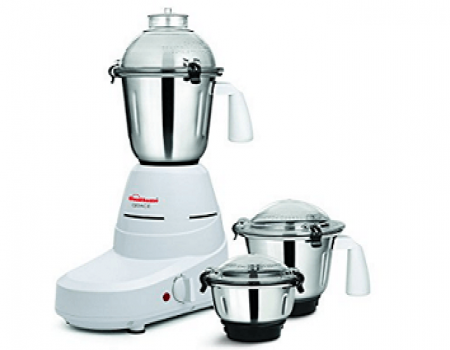 Buy Sunflame Grace 600-Watt Mixer Grinder at Rs 2,764 from Amazon