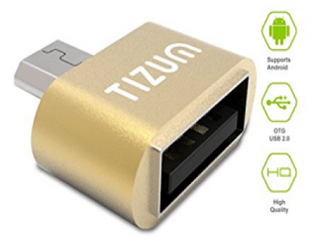 Buy TIZUM Micro USB 2.0 OTG Host USB Power at Rs 149 from Amazon
