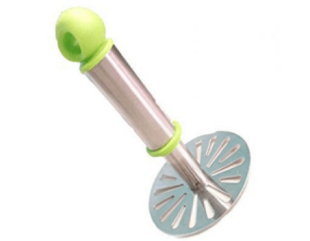 Buy Tosmy Stainless Steel Potato Vegetable Pav Bhaji Masher at Rs 53 from Amazon