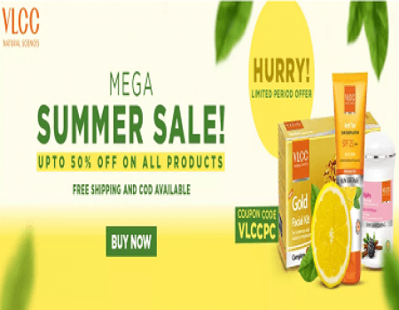 VLCC Coupons & Offers: Flat 30% OFF on All Products + FREE Shipping November 2017