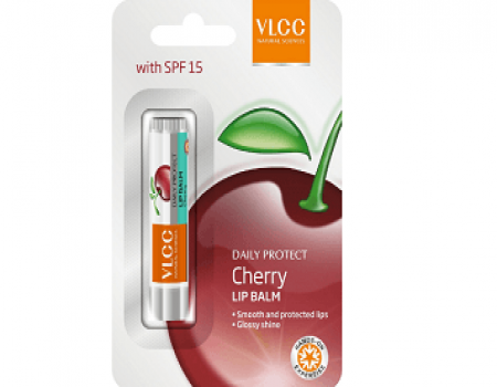 Buy VLCC Daily Protect Lip Balm, Cherry, 4.5g at Rs 75 from Amazon