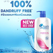 Buy Head & Shoulders Smooth & Silky Shampoo Men & Women (650 ml) at Rs 300 from Flipkart