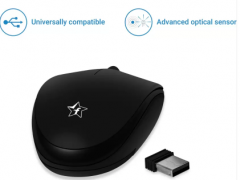 Buy Flipkart SmartBuy KM-206W Wireless Optical Mouse (USB, Black) just at Rs 299 only from Flipkart