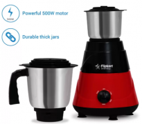 Buy Flipkart SmartBuy PowerChef Basic 500 W Mixer Grinder (Red, Black, 2 Jars) at Rs 999 from Flipkart