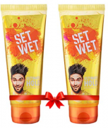 Buy Set Wet Ultimate Hold Hair Styling Gel for Men, 100 ml (Pack of 2) at Rs 100 only from Amazon