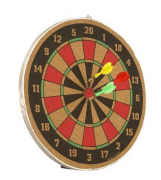 Buy Wood O Plast Dart Board Set 12 inch with 6 Darts at Rs 289 from Amazon