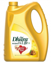 Buy Dhara Life Refined Ricebran Oil Jar, 5L at Rs 399 only from Amazon Pantry