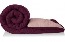 Buy Amazon Brand- Solimo Microfibre Reversible Comforter, Single at Rs 1108 from Amazon