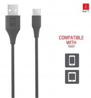 Buy iBall IB-Type-C 1.2M USB Charge & Data Sync 1.2 Meter Long Fast Charging Cable (Lava Grey) at Rs 79 only from Amazon