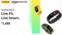 Buy Realme Band (Black Strap, Size: Regular) Amazon Flipkart Price @ Rs 999 only