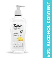 Buy Dabur Hand Sanitizer online price Rs 90, 60% Alcohol Based Sanitizer from Flipkart