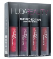 Buy Huda Beauty Red Edition 8 g 4 Matte Liquid Mini Lipstick @ Rs 189 only from Shopclues