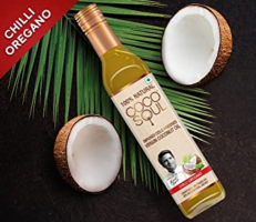 Buy Coco Soul Infused Cold Pressed Virgin Coconut Oil, Chilli Oregano, 250ml @ Rs 175, How to Use and benefits