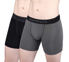 Buy DAMENSCH Men’s Zero Ride up AER-Soft Anti-Bacterial Modal Boxer Briefs Made in India at Rs 833 from Amazon