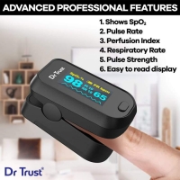 Buy Dr. Trust (USA) Model 210 FingerTip Oxygen Saturation Heart Rate Monitor Pulse Oximeter at Rs 1099 from Flipkart