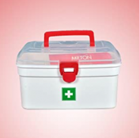 Buy MILTON Medical Box- 2500 ml Organised Compact Medicine Storage Box at Rs 175 from Flipkart