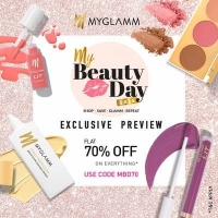 Myglamm My Beauty Festival Sale Makeup Coupons Offers- Flat Rs 900 OFF on Rs 1100 Shopping + Myglamm Lipstick Worth Rs 395 Free