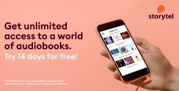Storytel Free Subscription Coupon Offers- Get 14 Days Free Trial, Extra 1 Month Subscription at 1 Coins