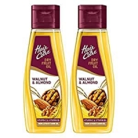 Buy Hair & Care with Walnut & Almond,Non-Sticky Hair Oil, 500 x 2-1000 ml at Rs 252 from Amazon