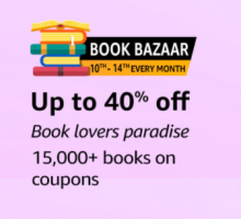 Amazon Books Bazaar Discount Offer: Up to 40% Discount On Sports, Novels & Poetry Books Starting From Rs 10 on Amazon