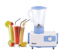 Buy Inalsa Fusion 550-Watt Mixer Grinder with 2 Jar (White/Light Purple) at Rs 1,299 From Amazon